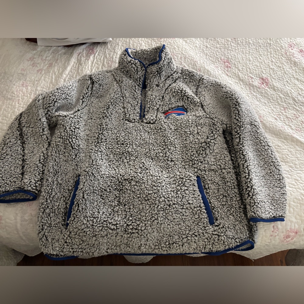 NFL Buffalo Bills Sherpa Quarter-zip